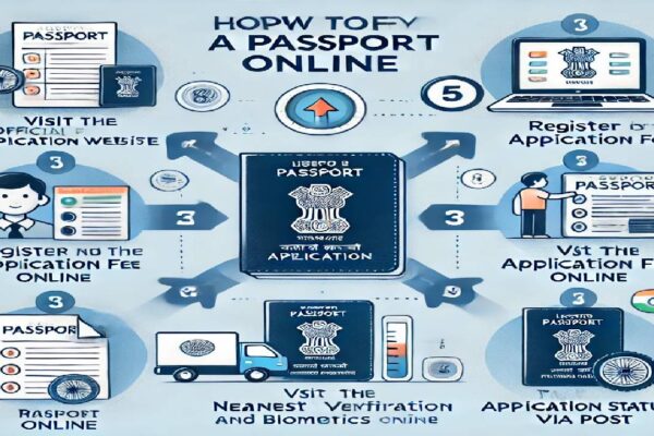 How to apply for passport online