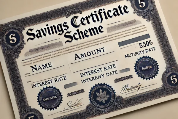 Savings Certificate Scheme