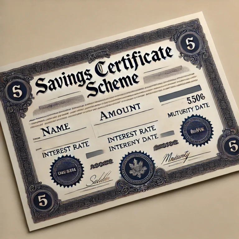 Savings Certificate Scheme