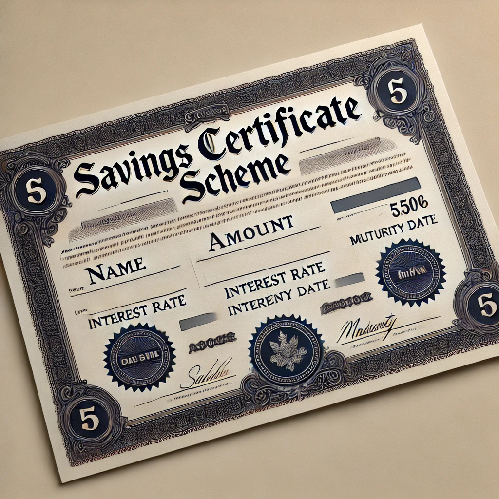 Savings Certificate Scheme