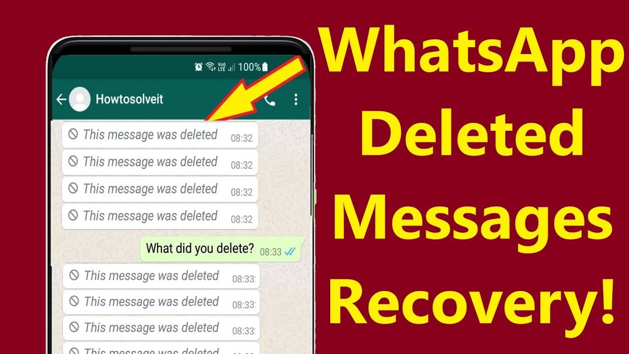 WhatsApp SMS Recover